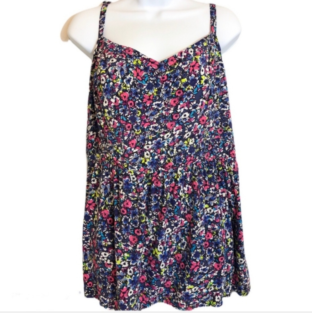 Torrid challis babydoll tank